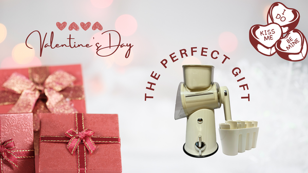 Grate Love: Why a Stainless Steel Rotary Grater is the Perfect Valentine's Day Gift